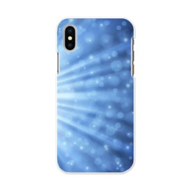 iPhone X XS 専用 TPUケース igcase スマホカバー カバー ケース ソフトケース 002160 クール シンプル　青