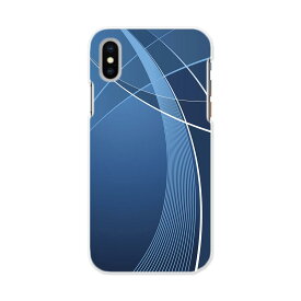 iPhone X XS 専用 TPUケース igcase スマホカバー カバー ケース ソフトケース 002205 クール シンプル　青