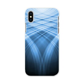 iPhone X XS 専用 TPUケース igcase スマホカバー カバー ケース ソフトケース 002207 クール シンプル　青