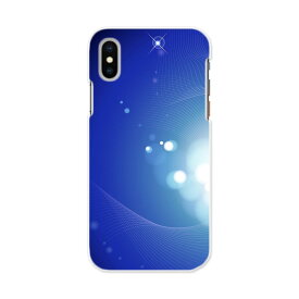 iPhone X XS 専用 TPUケース igcase スマホカバー カバー ケース ソフトケース 002226 クール シンプル　青