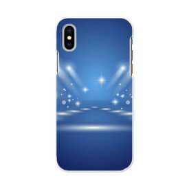 iPhone X XS 専用 TPUケース igcase スマホカバー カバー ケース ソフトケース 002289 クール シンプル　青