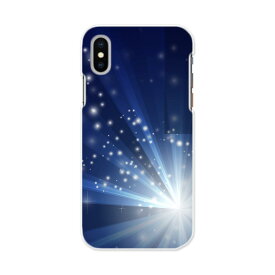 iPhone X XS 専用 TPUケース igcase スマホカバー カバー ケース ソフトケース 002290 クール シンプル　青