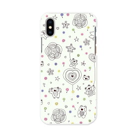 iPhone X iPhone 10 アイフォーン エックス テン APPLE softbank ソフトバンク iphonex スマホ カバー ケース スマホケース スマホカバー TPU ソフトケース 003608 動物　キャラクター　カラフル