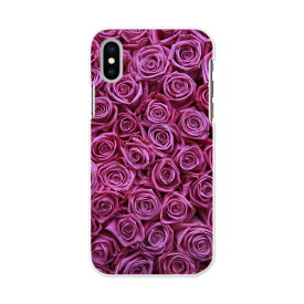 iphone XsMax iPhone 10sMax アイフォーン エックスエスマックス テンエスマックス iphonexsmax softbank docomo au スマホ カバー スマホケース スマホカバー PC ハードケース 005129 薔薇　紫　写真