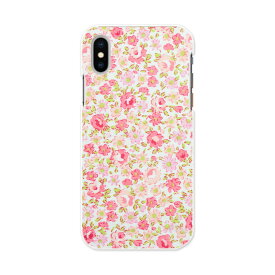 iPhone X XS 専用 TPUケース igcase スマホカバー カバー ケース ソフトケース 011901 花柄　ピンク　かわいい