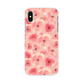 iPhone X XS 専用 TPUケース igcase スマホカバー カバー ケース ソフトケース 012157 花　花柄　ピンク