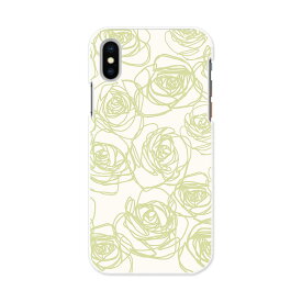iPhone X XS 専用 TPUケース igcase スマホカバー カバー ケース ソフトケース 012185 花　花柄　バラ