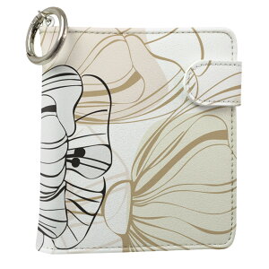 「宅配便専用」iQOS アイコス 専用 レザーケース 従来型 / 新型 2.4PLUS スクエア 手帳型 両対応 タバコ ケース カバー 合皮 クリーナー 収納 アイコスケース デザイン 001334 フラワー 革 iqos005nb