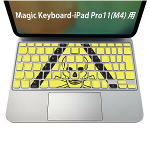 Magic Keyboard ��p iPadPro11inch 13inch(M4) 2024 ��5���� �Ή� �L�[�{�[�h�p�X�L���V�[�� �L�[�g�b�v �X�e�b�J�[ �A�C�p�b�h �m�[�g�p�\�R�� �A�N�Z�T���[ �ی� 020806 �}�X�N�f�U�C�� �F�� �f�� �댯�@