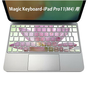 Magic Keyboard ��p iPadPro11inch 13inch(M4) 2024 ��5���� �Ή� �L�[�{�[�h�p�X�L���V�[�� �L�[�g�b�v �X�e�b�J�[ �A�C�p�b�h �m�[�g�p�\�R�� �A�N�Z�T���[ �ی� 020806 �}�X�N�f�U�C�� �F�� �f�� �@�@��