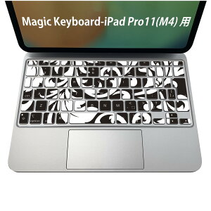 Magic Keyboard ��p iPadPro11inch 13inch(M4) 2024 ��5���� �Ή� �L�[�{�[�h�p�X�L���V�[�� �L�[�g�b�v �X�e�b�J�[ �A�C�p�b�h �m�[�g�p�\�R�� �A�N�Z�T���[ �ی� 020806 �}�X�N�f�U�C�� �F�� �f�� ���[�t