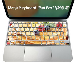 Magic Keyboard ��p iPadPro11inch 13inch(M4) 2024 ��5���� �Ή� �L�[�{�[�h�p�X�L���V�[�� �L�[�g�b�v �X�e�b�J�[ �A�C�p�b�h �m�[�g�p�\�R�� �A�N�Z�T���[ �ی� 020806 �}�X�N�f�U�C�� �F�� �f�� �X�C�[