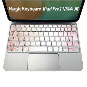 Magic Keyboard ��p iPadPro11inch 13inch(M4) 2024 ��5���� �Ή� �L�[�{�[�h�p�X�L���V�[�� �L�[�g�b�v �X�e�b�J�[ �A�C�p�b�h �m�[�g�p�\�R�� �A�N�Z�T���[ �ی� 020806 �}�X�N�f�U�C�� �F�� �f�� �s���N