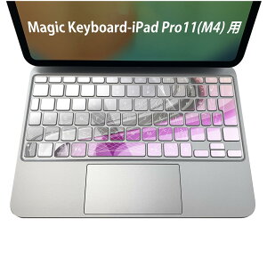 Magic Keyboard ��p iPadPro11inch 13inch(M4) 2024 ��5���� �Ή� �L�[�{�[�h�p�X�L���V�[�� �L�[�g�b�v �X�e�b�J�[ �A�C�p�b�h �m�[�g�p�\�R�� �A�N�Z�T���[ �ی� 020806 �}�X�N�f�U�C�� �F�� �f�� �J���t