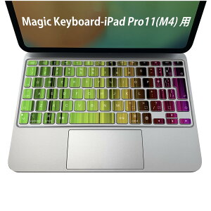 Magic Keyboard ��p iPadPro11inch 13inch(M4) 2024 ��5���� �Ή� �L�[�{�[�h�p�X�L���V�[�� �L�[�g�b�v �X�e�b�J�[ �A�C�p�b�h �m�[�g�p�\�R�� �A�N�Z�T���[ �ی� 020806 �}�X�N�f�U�C�� �F�� �f�� �u���@