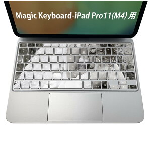 Magic Keyboard ��p iPadPro11inch 13inch(M4) 2024 ��5���� �Ή� �L�[�{�[�h�p�X�L���V�[�� �L�[�g�b�v �X�e�b�J�[ �A�C�p�b�h �m�[�g�p�\�R�� �A�N�Z�T���[ �ی� 020806 �}�X�N�f�U�C�� �F�� �f�� �l���@