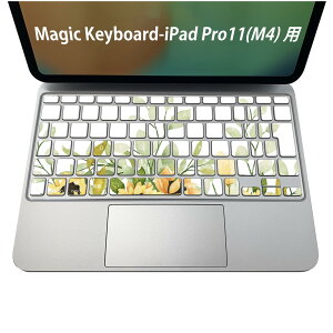 Magic Keyboard ��p iPadPro11inch 13inch(M4) 2024 ��5���� �Ή� �L�[�{�[�h�p�X�L���V�[�� �L�[�g�b�v �X�e�b�J�[ �A�C�p�b�h �m�[�g�p�\�R�� �A�N�Z�T���[ �ی� 020806 �}�X�N�f�U�C�� �F�� �f�� �� �� 