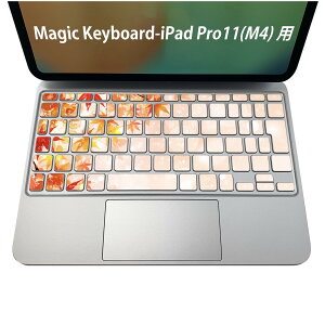 Magic Keyboard ��p iPadPro11inch 13inch(M4) 2024 ��5���� �Ή� �L�[�{�[�h�p�X�L���V�[�� �L�[�g�b�v �X�e�b�J�[ �A�C�p�b�h �m�[�g�p�\�R�� �A�N�Z�T���[ �ی� 020806 �}�X�N�f�U�C�� �F�� �f�� �g�t�@