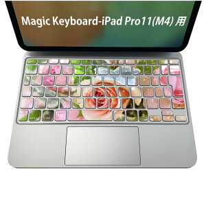 Magic Keyboard ��p iPadPro11inch 13inch(M4) 2024 ��5���� �Ή� �L�[�{�[�h�p�X�L���V�[�� �L�[�g�b�v �X�e�b�J�[ �A�C�p�b�h �m�[�g�p�\�R�� �A�N�Z�T���[ �ی� 020806 �}�X�N�f�U�C�� �F�� �f�� �ԁ@��