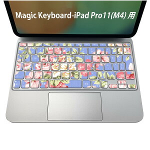 Magic Keyboard ��p iPadPro11inch 13inch(M4) 2024 ��5���� �Ή� �L�[�{�[�h�p�X�L���V�[�� �L�[�g�b�v �X�e�b�J�[ �A�C�p�b�h �m�[�g�p�\�R�� �A�N�Z�T���[ �ی� 020806 �}�X�N�f�U�C�� �F�� �f�� �ԁ@�C