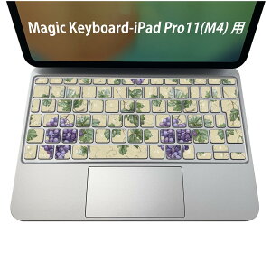 Magic Keyboard ��p iPadPro11inch 13inch(M4) 2024 ��5���� �Ή� �L�[�{�[�h�p�X�L���V�[�� �L�[�g�b�v �X�e�b�J�[ �A�C�p�b�h �m�[�g�p�\�R�� �A�N�Z�T���[ �ی� 020806 �}�X�N�f�U�C�� �F�� �f�� �u�h�E