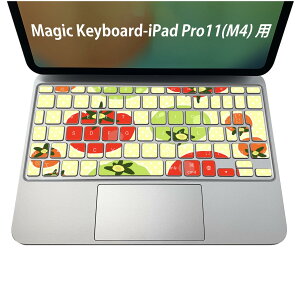 Magic Keyboard ��p iPadPro11inch 13inch(M4) 2024 ��5���� �Ή� �L�[�{�[�h�p�X�L���V�[�� �L�[�g�b�v �X�e�b�J�[ �A�C�p�b�h �m�[�g�p�\�R�� �A�N�Z�T���[ �ی� 020806 �}�X�N�f�U�C�� �F�� �f�� �g�}�g