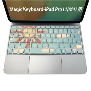 Magic Keyboard ��p iPadPro11inch 13inch(M4) 2024 ��5���� �Ή� �L�[�{�[�h�p�X�L���V�[�� �L�[�g�b�v �X�e�b�J�[ �A�C�p�b�h �m�[�g�p�\�R�� �A�N�Z�T���[ �ی� 020806 �}�X�N�f�U�C�� �F�� �f�� ��@��