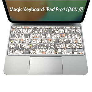Magic Keyboard ��p iPadPro11inch 13inch(M4) 2024 ��5���� �Ή� �L�[�{�[�h�p�X�L���V�[�� �L�[�g�b�v �X�e�b�J�[ �A�C�p�b�h �m�[�g�p�\�R�� �A�N�Z�T���[ �ی� 020806 �}�X�N�f�U�C�� �F�� �f�� �ԁ@�@