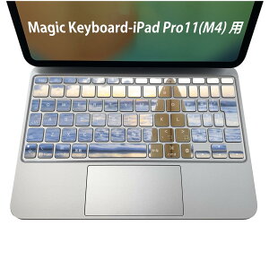 Magic Keyboard ��p iPadPro11inch 13inch(M4) 2024 ��5���� �Ή� �L�[�{�[�h�p�X�L���V�[�� �L�[�g�b�v �X�e�b�J�[ �A�C�p�b�h �m�[�g�p�\�R�� �A�N�Z�T���[ �ی� 020806 �}�X�N�f�U�C�� �F�� �f�� �ʐ^�@