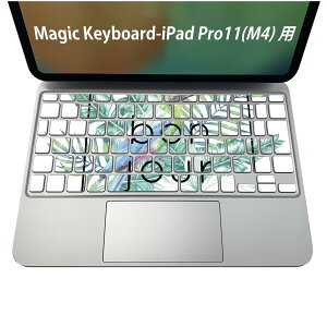Magic Keyboard ��p iPadPro11inch 13inch(M4) 2024 ��5���� �Ή� �L�[�{�[�h�p�X�L���V�[�� �L�[�g�b�v �X�e�b�J�[ �A�C�p�b�h �m�[�g�p�\�R�� �A�N�Z�T���[ �ی� 020806 �}�X�N�f�U�C�� �F�� �f�� �{�^�j
