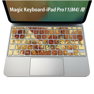 Magic Keyboard ��p iPadPro11inch 13inch(M4) 2024 ��5���� �Ή� �L�[�{�[�h�p�X�L���V�[�� �L�[�g�b�v �X�e�b�J�[ �A�C�p�b�h �m�[�g�p�\�R�� �A�N�Z�T���[ �ی� 020806 �}�X�N�f�U�C�� �F�� �f�� �S�b�z