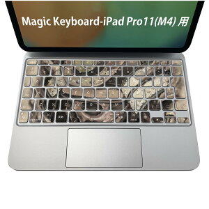 Magic Keyboard ��p iPadPro11inch 13inch(M4) 2024 ��5���� �Ή� �L�[�{�[�h�p�X�L���V�[�� �L�[�g�b�v �X�e�b�J�[ �A�C�p�b�h �m�[�g�p�\�R�� �A�N�Z�T���[ �ی� 020806 �}�X�N�f�U�C�� �F�� �f�� �[���@