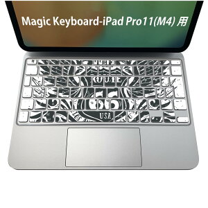 Magic Keyboard p iPadPro11inch 13inch(M4) 2024 5 Ή L[{[hpXLV[ L[gbv XebJ[ ACpbh m[gp\R ANZT[ ی 020806 }XNfUC F f p@