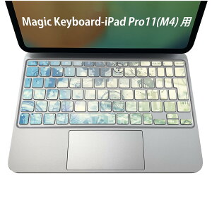 Magic Keyboard ��p iPadPro11inch 13inch(M4) 2024 ��5���� �Ή� �L�[�{�[�h�p�X�L���V�[�� �L�[�g�b�v �X�e�b�J�[ �A�C�p�b�h �m�[�g�p�\�R�� �A�N�Z�T���[ �ی� 020806 �}�X�N�f�U�C�� �F�� �f�� �n�}�@