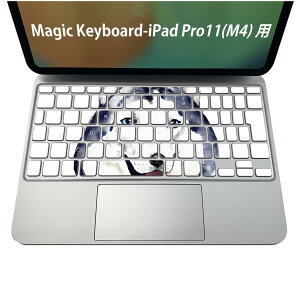 Magic Keyboard ��p iPadPro11inch 13inch(M4) 2024 ��5���� �Ή� �L�[�{�[�h�p�X�L���V�[�� �L�[�g�b�v �X�e�b�J�[ �A�C�p�b�h �m�[�g�p�\�R�� �A�N�Z�T���[ �ی� 020806 �}�X�N�f�U�C�� �F�� �f�� �n�X�L