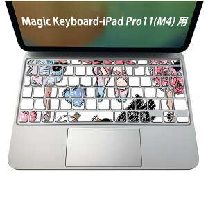 Magic Keyboard ��p iPadPro11inch 13inch(M4) 2024 ��5���� �Ή� �L�[�{�[�h�p�X�L���V�[�� �L�[�g�b�v �X�e�b�J�[ �A�C�p�b�h �m�[�g�p�\�R�� �A�N�Z�T���[ �ی� 020806 �}�X�N�f�U�C�� �F�� �f�� �o���G