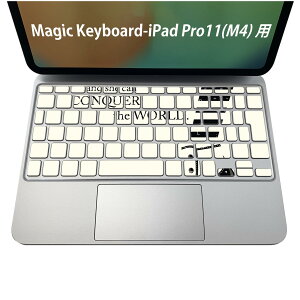Magic Keyboard ��p iPadPro11inch 13inch(M4) 2024 ��5���� �Ή� �L�[�{�[�h�p�X�L���V�[�� �L�[�g�b�v �X�e�b�J�[ �A�C�p�b�h �m�[�g�p�\�R�� �A�N�Z�T���[ �ی� 020806 �}�X�N�f�U�C�� �F�� �f�� ���m�N