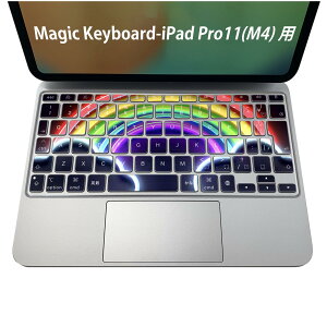 Magic Keyboard ��p iPadPro11inch 13inch(M4) 2024 ��5���� �Ή� �L�[�{�[�h�p�X�L���V�[�� �L�[�g�b�v �X�e�b�J�[ �A�C�p�b�h �m�[�g�p�\�R�� �A�N�Z�T���[ �ی� 020806 �}�X�N�f�U�C�� �F�� �f�� �A�[�g 
