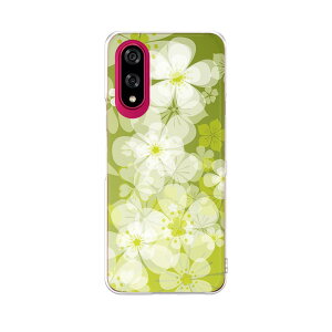 BASIO active3 KYG04 ベイシオ アクティブ3 用 kyg04 ケース カバー ハードケース 001337 花 模様