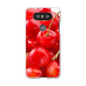 L-01J V20 PRO Electronics LGエレクトロニクス l01j docomo ドコモ スマホ カバー ケース スマホケース スマホカバー PC ハードケース さくらんぼ 果実 写真・風景 001597