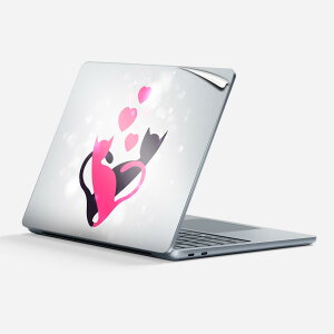 Surface Laptop ��7���� 13 �C���` �p �X�L���V�[�� �S�ʃX�L���V�[�� �t�� �w�� �� �X�e�b�J�[ �ی�V�[�� �L�����N�^�[ ���킢�� 000253 �L �n�[�g �C���X�g