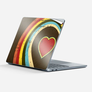 Surface Laptop ��7���� 13 �C���` �p �X�L���V�[�� �S�ʃX�L���V�[�� �t�� �w�� �� �X�e�b�J�[ �ی�V�[�� �L�����N�^�[ ���킢�� 002452 �n�[�g �� �J���t��