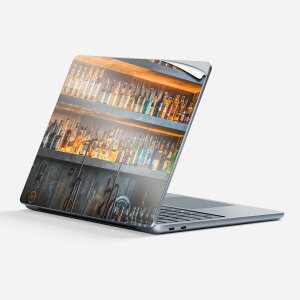 Surface Laptop ��7���� 13 �C���` �p �X�L���V�[�� �S�ʃX�L���V�[�� �t�� �w�� �� �X�e�b�J�[ �ی�V�[�� �L�����N�^�[ ���킢�� 023973 �o�[ bar ����
