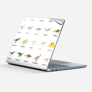 Surface Laptop ��7���� 13 �C���` �p �X�L���V�[�� �S�ʃX�L���V�[�� �t�� �w�� �� �X�e�b�J�[ �ی�V�[�� �L�����N�^�[ ���킢�� 032368 dinosaurs