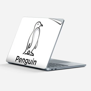 Surface Laptop ��7���� 13 �C���` �p �X�L���V�[�� �S�ʃX�L���V�[�� �t�� �w�� �� �X�e�b�J�[ �ی�V�[�� �L�����N�^�[ ���킢�� 032386 penguin