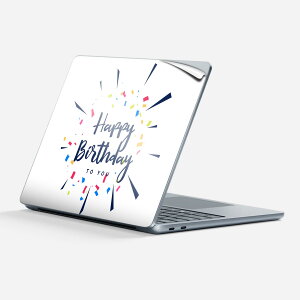 Surface Laptop ��7���� 13 �C���` �p �X�L���V�[�� �S�ʃX�L���V�[�� �t�� �w�� �� �X�e�b�J�[ �ی�V�[�� �L�����N�^�[ ���킢�� 033419 Happy birthday
