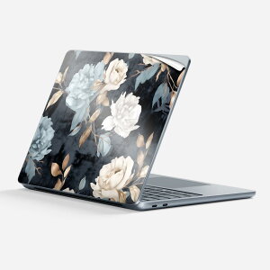 Surface Laptop ��7���� 13 �C���` �p �X�L���V�[�� �S�ʃX�L���V�[�� �t�� �w�� �� �X�e�b�J�[ �ی�V�[�� �L�����N�^�[ ���킢�� 033651 �� flower