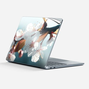 Surface Laptop ��7���� 13 �C���` �p �X�L���V�[�� �S�ʃX�L���V�[�� �t�� �w�� �� �X�e�b�J�[ �ی�V�[�� �L�����N�^�[ ���킢�� 033656 �� flower