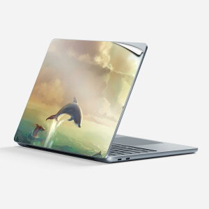 Surface Laptop ��7���� 13 �C���` �p �X�L���V�[�� �S�ʃX�L���V�[�� �t�� �w�� �� �X�e�b�J�[ �ی�V�[�� �L�����N�^�[ ���킢�� 033832 ���邩 �C �W�����v