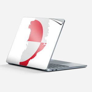 Surface Laptop ��7���� 13 �C���` �p �X�L���V�[�� �S�ʃX�L���V�[�� �t�� �w�� �� �X�e�b�J�[ �ی�V�[�� �L�����N�^�[ ���킢�� 034522 ���� �� GREENLAND �O���[�������h
